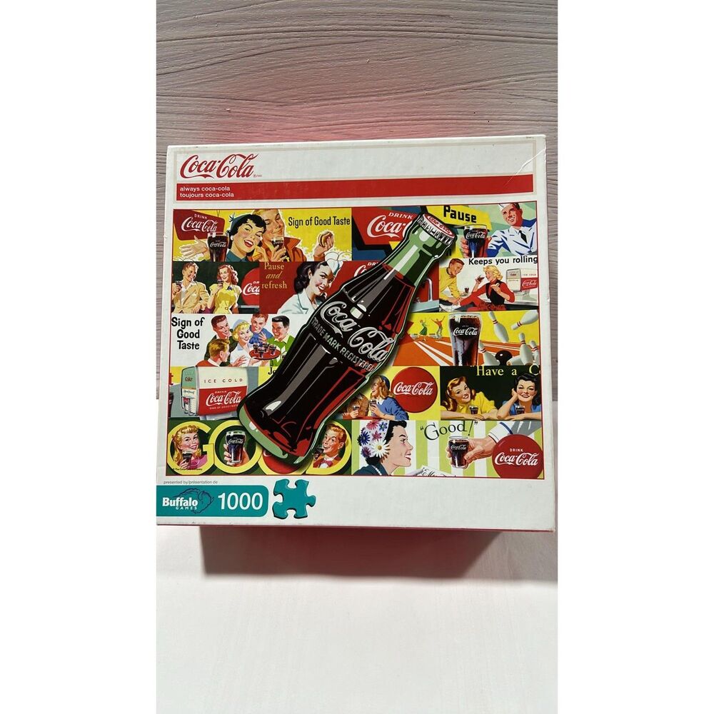 Always Coca Cola 1000 piece Puzzle With Poster 20x27 new
